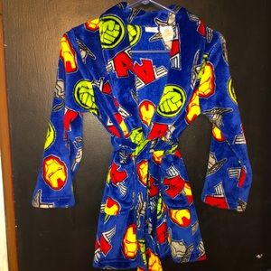 Marvel Avengers Boys Bathrobe